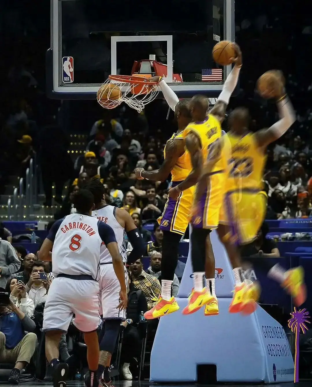 开拓者不敌湖人,詹皇砍下三双 开拓者不敌湖人,詹皇砍下三双